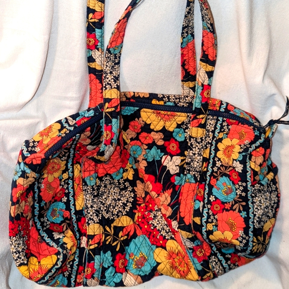 Very Bradley Floral Duffel